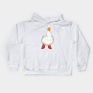 Duck High Heels Kids Hoodie